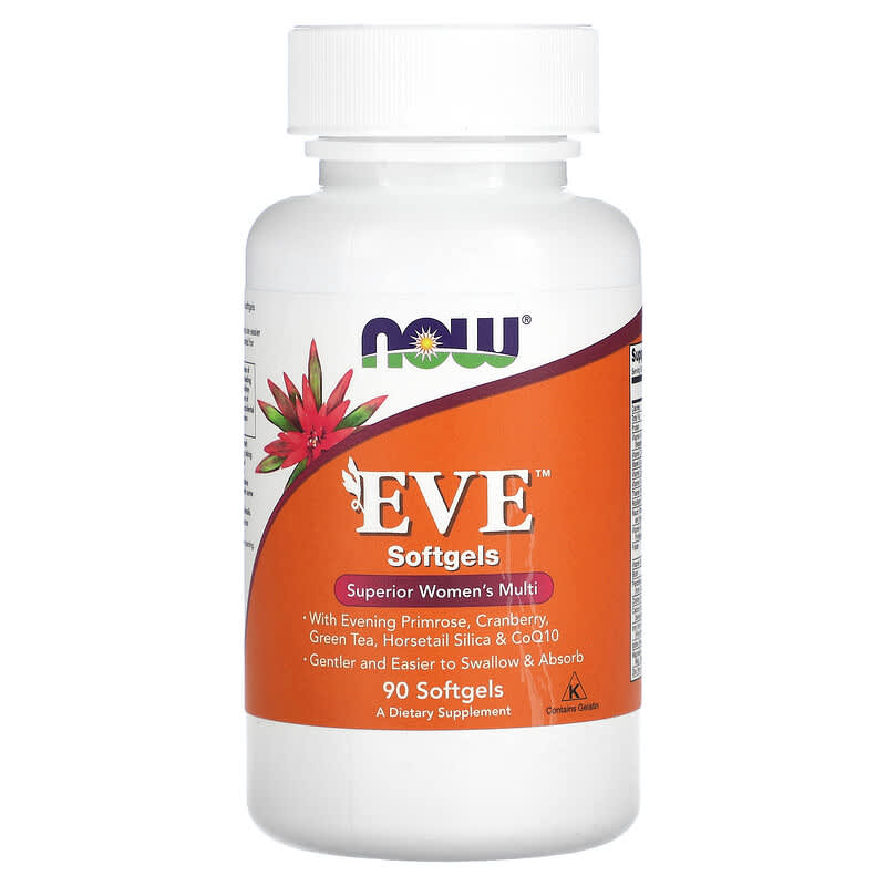 NOW Foods EVE Superior Women's Multi 90 Softgels 8 Thực phẩm chức năng NOW Foods EVE Superior Women's Multi 90 Softgels 733739038029