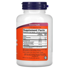 Thực phẩm bổ sung NOW Foods Glucosamine & Chondroitin 120 Veg Capsules 733739032287
