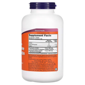 Thực phẩm bổ sung NOW Foods Glucosamine & Chondroitin Extra Strength 240 Tablets 733739032447