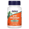 Thực phẩm chức năng NOW Foods GTF Chromium 200 mcg 100 Tablets 733739014306