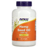 NOW Foods Hemp Seed Oil 1.000 mg 120 Softgels 5 Thực phẩm chức năng NOW Foods Hemp Seed Oil 1.000 mg 120 Softgels 733739017994