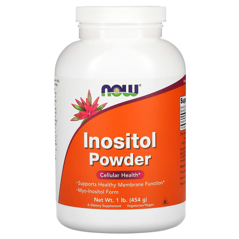 NOW Foods Inositol Powder 1 lb (454 g) 8 Thực phẩm chức năng NOW Foods Inositol Powder 1 lb (454 g) 733739005298
