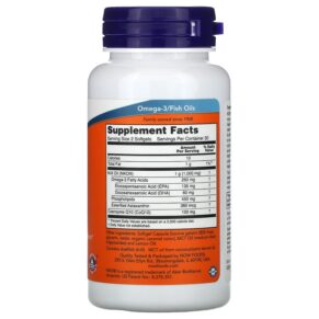 Thực phẩm bổ sung NOW Foods Krill & CoQ10 60 Softgels 733739016287