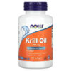 Thực phẩm chức năng NOW Foods Krill Oil 500 mg 120 Softgels 733739016263