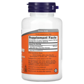 Thực phẩm bổ sung NOW Foods L-Carnitine Pure Powder 3 oz (85 g) 733739002174