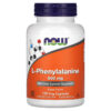 Thực phẩm chức năng NOW Foods L-Phenylalanine 500 mg 120 Veg Capsules 733739001320