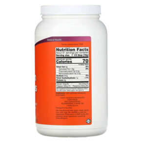 Thực phẩm bổ sung NOW Foods Lecithin Granules Non-GMO 2 lbs (907 g) 733739022622