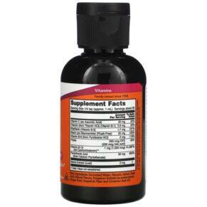 NOW Foods Liquid B-12 B-Complex 2 fl oz (59 ml) 3 Thực phẩm bổ sung NOW Foods Liquid B-12 B-Complex 2 fl oz (59 ml) 733739004642
