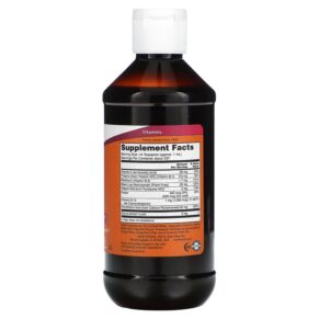 Thực phẩm bổ sung NOW Foods Liquid B-12 B-Complex 8 fl oz (237 ml) 733739004659
