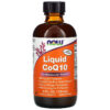 Thực phẩm chức năng NOW Foods Liquid CoQ10 100 mg  4 fl oz (118 ml) 733739031860