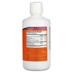 Thực phẩm bổ sung NOW Foods Liquid Glucosamine & Chondroitin with MSM Citrus 32 fl oz (946 ml) 733739031778