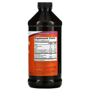 Thực phẩm bổ sung NOW Foods Liquid Hyaluronic Acid Berry 100 mg 16 fl oz (473 ml) 733739031594