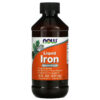 Thực phẩm chức năng NOW Foods Liquid Iron 8 fl oz (237 ml) 733739014474