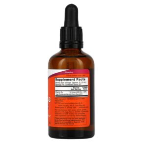 Thực phẩm bổ sung NOW Foods Liquid Vitamin D-3 400 IU 2 fl oz (59 ml) 733739003706