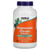 Thực phẩm chức năng NOW Foods Magnesium Citrate 180 Softgels 733739012982