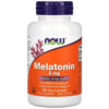 Thực phẩm chức năng NOW Foods Melatonin 5 mg 180 Veg Capsules 733739035561