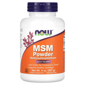 Thực phẩm chức năng NOW Foods MSM Powder 8 oz (227 g) 733739021250