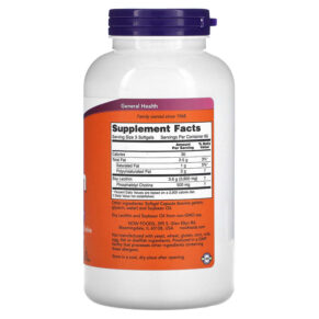 Thực phẩm bổ sung NOW Foods Non-GMO Lecithin 1.200 mg 200 Softgels 733739022127