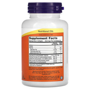 Thực phẩm bổ sung NOW Foods Omega 3-6-9 1.000 mg 100 Softgel 733739018359