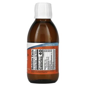 Thực phẩm bổ sung NOW Foods Omega-3 Fish Oil Lemon 7 fl oz (200 ml) 733739016591