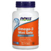 Thực phẩm chức năng NOW Foods Omega-3 Mini Gels 180 EPA / 120 DHA 180 Softgels 733739016850