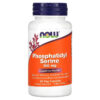 Thực phẩm chức năng NOW Foods Phosphatidyl Serine 100 mg 60 Veg Capsules 733739023803
