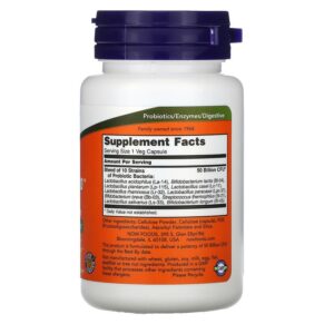 Thực phẩm bổ sung NOW Foods Probiotic-10 50 Billion 50 Veg Capsules 733739029287