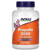 Thực phẩm chức năng NOW Foods Propolis 2000 5:1 Extract 90 Softgels 733739025432