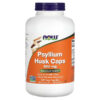 Thực phẩm chức năng NOW Foods Psyllium Husk Caps 500 mg 500 Veg Capsules 733739059727