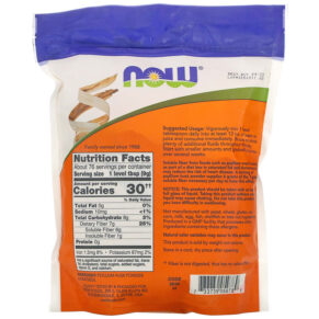 Thực phẩm bổ sung NOW Foods Psyllium Husk Powder 1.5 lbs (680 g) 733739059789