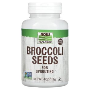 Thực phẩm chức năng NOW Foods Real Food Broccoli Seeds 4 oz (113 g) 733739072153