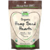 Thực phẩm chức năng NOW Foods Real Food Organic Hemp Seed Hearts 8 oz (227 g) 733739062819