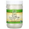 Thực phẩm chức năng NOW Foods Real Food Organic Virgin Coconut Oil 20 fl oz (591 ml) 733739017260