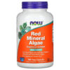 Thực phẩm chức năng NOW Foods Red Mineral Algae 180 Veg Capsules 733739015389