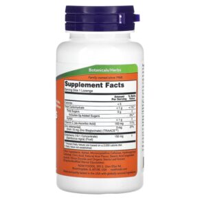 NOW Foods Sambucus Zinc-C 60 Lozenges 3 Thực phẩm bổ sung NOW Foods Sambucus Zinc-C 60 Lozenges 733739033840