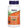 Thực phẩm chức năng NOW Foods Sambucus Zinc-C 60 Lozenges 733739033840