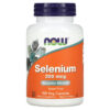 Thực phẩm chức năng NOW Foods Selenium 200 mcg 180 Veg Capsules 733739014863