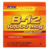 Thực phẩm chức năng NOW Foods Shots B-12 Mixed Berry 10.000 mcg 12 Shots 0.5 fl oz (15 ml) Each 733739004536