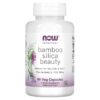 Thực phẩm chức năng NOW Foods Solutions Bamboo Silica Beauty 90 Veg Capsules 733739084040