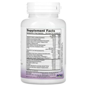Thực phẩm bổ sung NOW Foods Solutions Clinically Advanced Hair Skin & Nails 90 Veg Capsules 733739033734