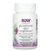 Thực phẩm chức năng NOW Foods Solutions Glutathione Skin Brightener 30 Veg Capsules 733739033789