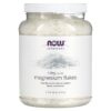 Thực phẩm chức năng NOW Foods Solutions Magnesium Flakes 100% Pure 54 oz (1531 g) 733739077387