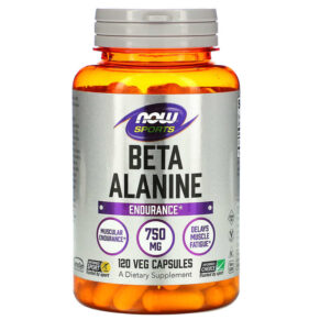 Thực phẩm chức năng NOW Foods Sports Beta-Alanine Endurance 750 mg 120 Veg Capsules 733739020086