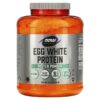Thực phẩm chức năng NOW Foods Sports Egg White Protein Powder Unflavored 5 lbs (2.268 g) 733739020437