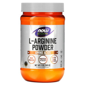 Thực phẩm chức năng NOW Foods Sports L-Arginine Powder 1 lb (454 g) 733739002105
