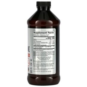 Thực phẩm bổ sung NOW Foods Sports L-Carnitine Liquid Tropical Punch 1.000 mg 16 fl oz (473 ml) 733739000668