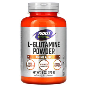 Thực phẩm chức năng NOW Foods Sports L-Glutamine Powder 6 oz (170 g) 733739002204