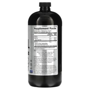 Thực phẩm bổ sung NOW Foods Sports MCT Oil Unflavored 32 fl oz (946 ml) 733739021991