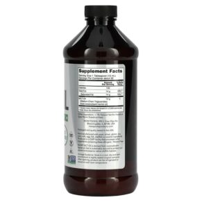 Thực phẩm bổ sung NOW Foods Sports MCT Oil Vanilla Hazelnut 16 fl oz (473 ml) 733739022097