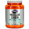 Thực phẩm chức năng NOW Foods Sports Micellar Casein Protein Powder Unflavored 1.8 lbs (816 g) 733739021229